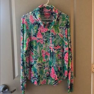 NWOT Lilly Pulitzer Fletcher Pullover Funnel Neck